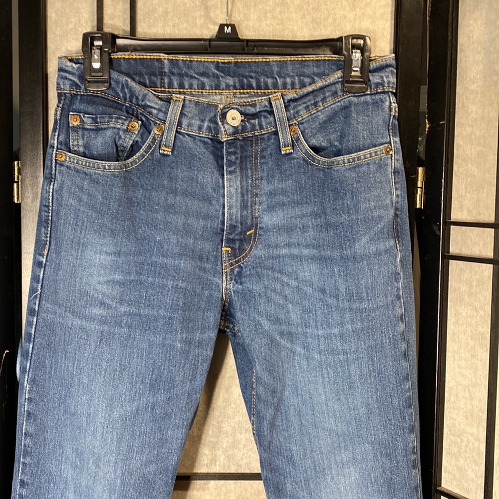 Levi’s 511 dark denim jeans 29x 30 straight leg - Picture 2 of 11